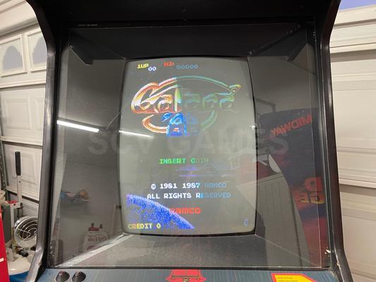 1987 Atari Namco Galaga 88 Upright Arcade Machine Image