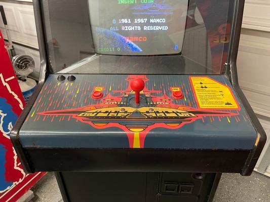 1987 Atari Namco Galaga 88 Upright Arcade Machine Image