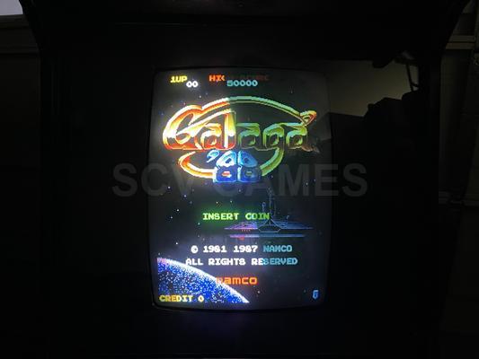 1987 Atari Namco Galaga 88 Upright Arcade Machine Image