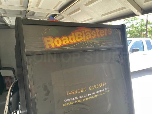 1987 Atari Road Blasters Upright Arcade Machine Image