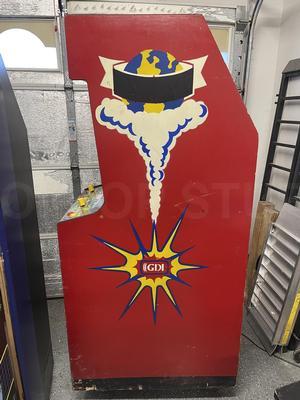 1987 Romstar Time Soldiers Upright Arcade Machine Image
