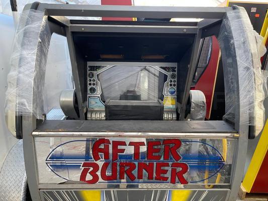 1987 Sega After Burner Deluxe Cockpit Arcade Machine Image