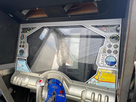 1987 Sega After Burner Deluxe Cockpit Arcade Machine Image