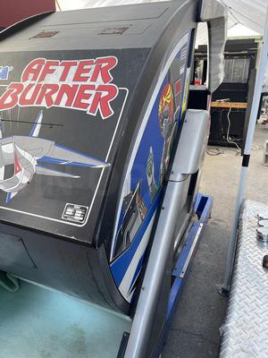 1987 Sega After Burner Deluxe Cockpit Arcade Machine Image