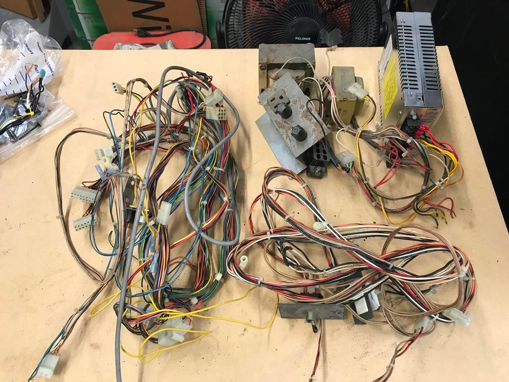 1987 Taito Operation Wolf Upright Full Wiring Harness