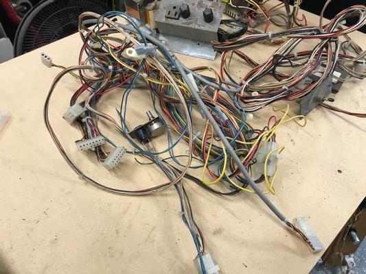 1987 Taito Operation Wolf Upright Full Wiring Harness Image