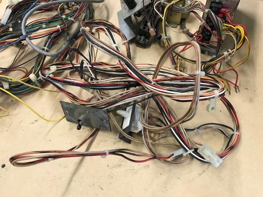 1987 Taito Operation Wolf Upright Full Wiring Harness Image