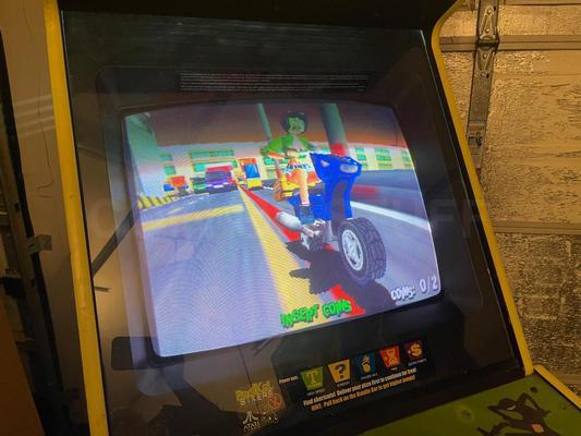 1988 Atari Radikal Bikers Upright Arcade Machine Image