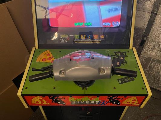 1988 Atari Radikal Bikers Upright Arcade Machine Image