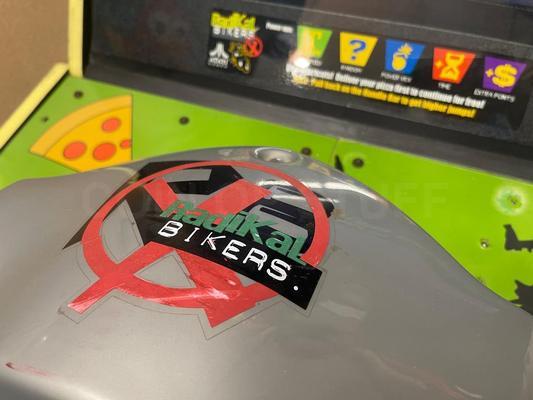 1988 Atari Radikal Bikers Upright Arcade Machine Image