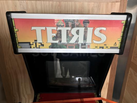 1988 Atari Tetris Upright Arcade Machine Image