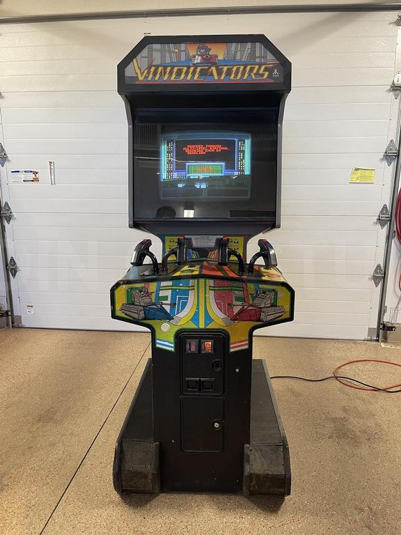 1988 Atari Vindicators Upright Arcade Machine