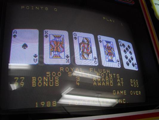 1988 Foxtronix Video Poker Upright Machine Image