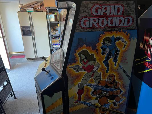 1988 Sega Gain Ground Upright Arcade Machine Image