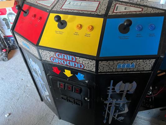 1988 Sega Gain Ground Upright Arcade Machine Image