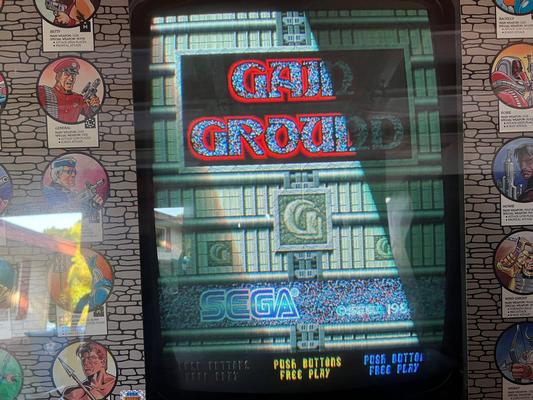 1988 Sega Gain Ground Upright Arcade Machine Image