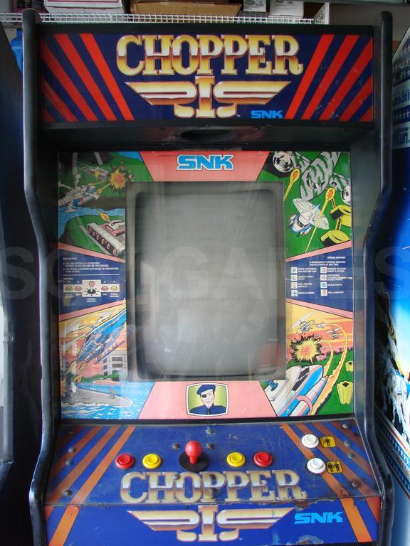 1988 SNK Chopper I Upright Arcade Game