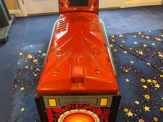 1989 Atari S.T.U.N. Runner Sit On Arcade Machine Image