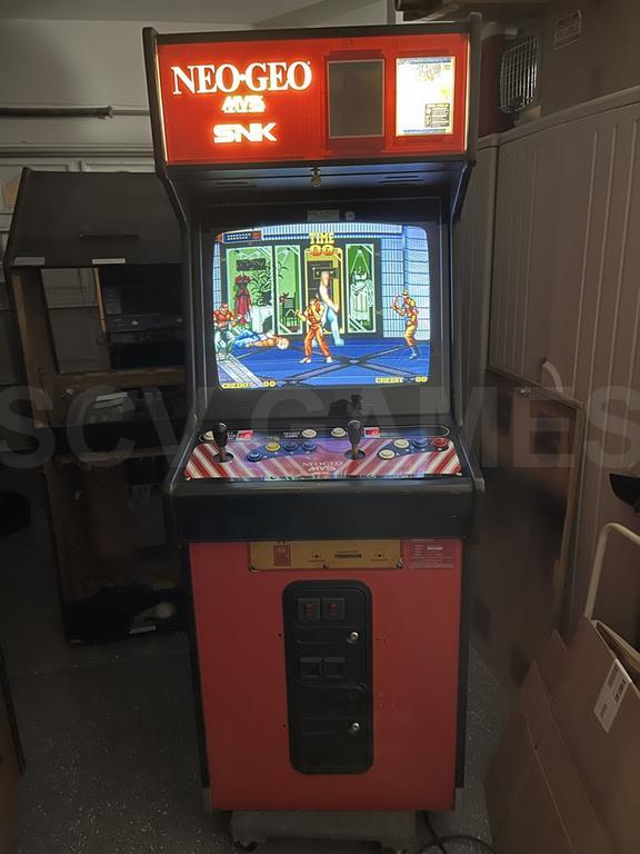 1989 SNK Neo-Geo Upright 2 Cartridge Arcade Machine