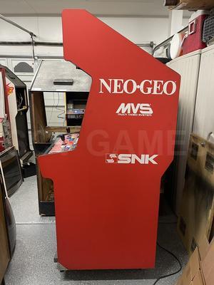 1989 SNK Neo-Geo Upright 2 Cartridge Arcade Machine Image