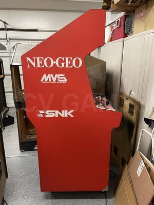 1989 SNK Neo-Geo Upright 2 Cartridge Arcade Machine Image