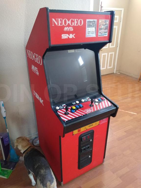 1989 SNK Neo-Geo Upright 2 Cartridge Arcade Machine