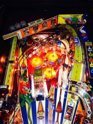 1989 Williams Police Force Pinball Machine Image