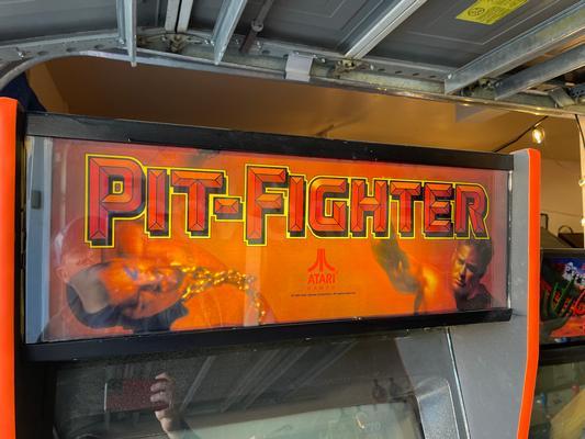 1990 Atari Pit Fighter Upright Arcade Machine Image