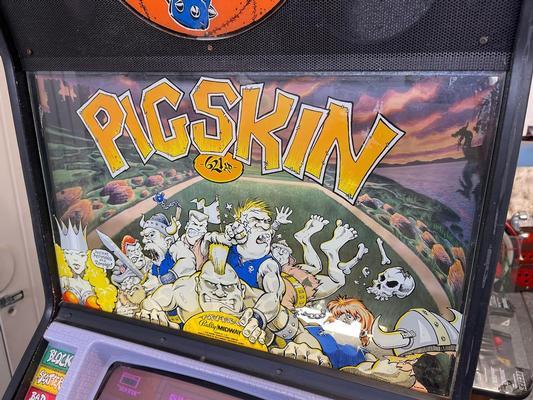 1990 Midway Pigskin 621 A.D. Upright Arcade Machine Image