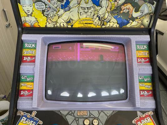 1990 Midway Pigskin 621 A.D. Upright Arcade Machine Image