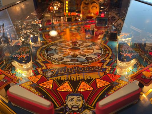 1990 Williams Funhouse Pinball Machine Image