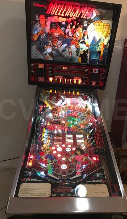 1990 Williams Rollergames Pinball Machine