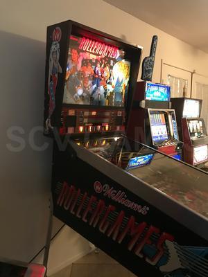 1990 Williams Rollergames Pinball Machine Image