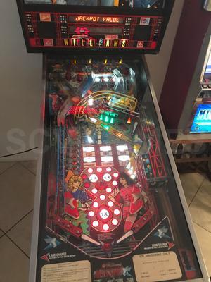 1990 Williams Rollergames Pinball Machine Image