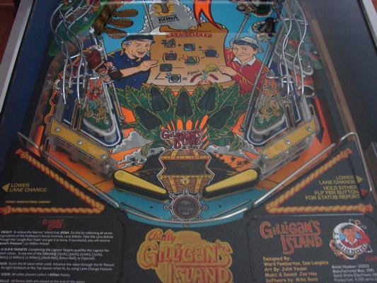 1991 Bally Gilligan's Island Pinball Image