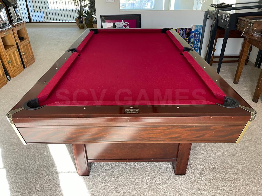 1991 Brunswick Sherwood 7 Foot Billiards Table