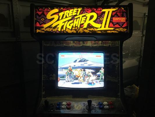 1991 Capcom Street Fighter II The World Warrior Upright Arcade Machine Image