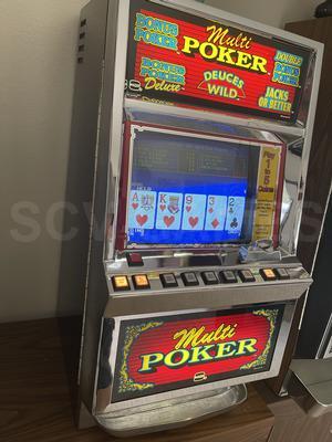 1991 IGT Multi Poker 5 Coin 25 Cent Machine Image