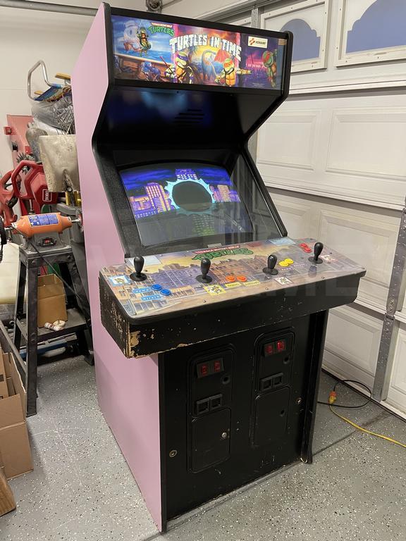 1991 Konami Teenage Mutant Ninja Turtles Turtles In Time Upright Arcade Machine