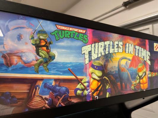 1991 Konami Teenage Mutant Ninja Turtles Turtles In Time Upright Arcade Machine Image