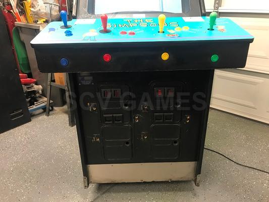 1991 Konami The Simpsons Upright Arcade Machine Image