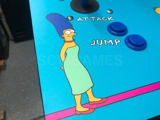 1991 Konami The Simpsons Upright Arcade Machine Image