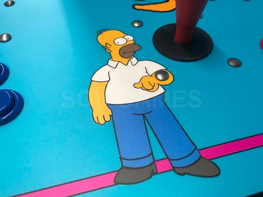 1991 Konami The Simpsons Upright Arcade Machine Image