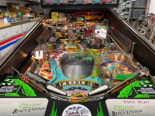 1992 Bally Creature from the Black Lagoon Pinball Machine Image