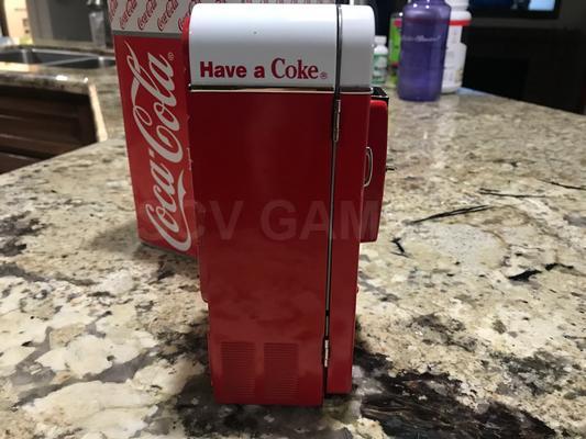 1993 Coca-Cola Musical Bank Vending Machine with Box Image