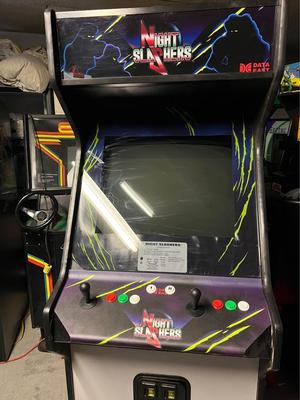 1993 Data East Night Slashers Upright Arcade Machine Image