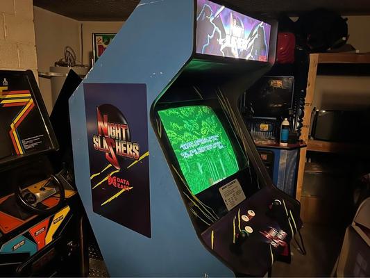 1993 Data East Night Slashers Upright Arcade Machine Image