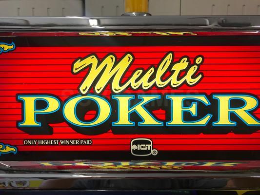 1994 IGT Video Multi Poker Machine with Stand Image