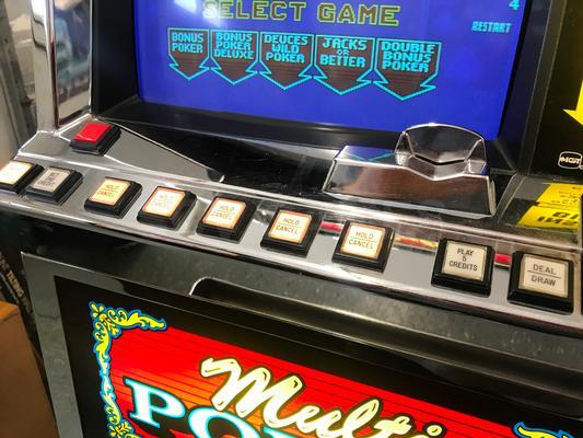 1994 IGT Video Multi Poker Machine with Stand Image