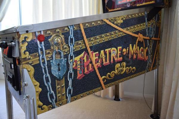 1995 Bally Theatre of Magic Pinball Machine Image